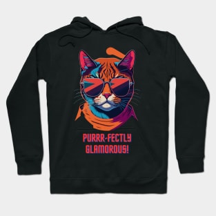 Purrr-fectly glamorous Hoodie